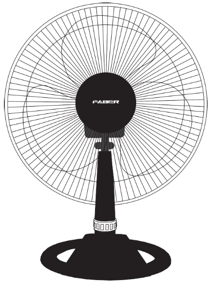 FABER FTF REVO 9012BU 12 Inch Table Fan - qr code1
