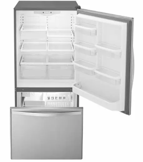 whirlpool bottom mount refrigerator