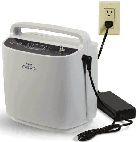 PHILIPS 1068987 Respironics SimplyGo Portable Oxygen Concentrator - 1