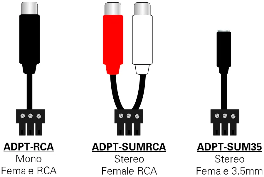 Connection instruction