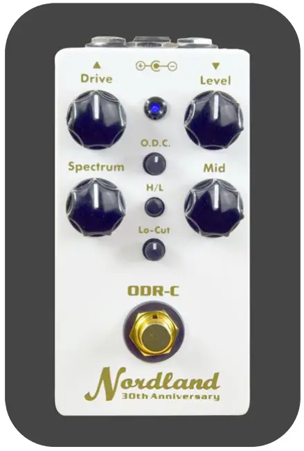 Nordland ODR C 30th Anniversary Custom Overdrive Bianco Madreperla