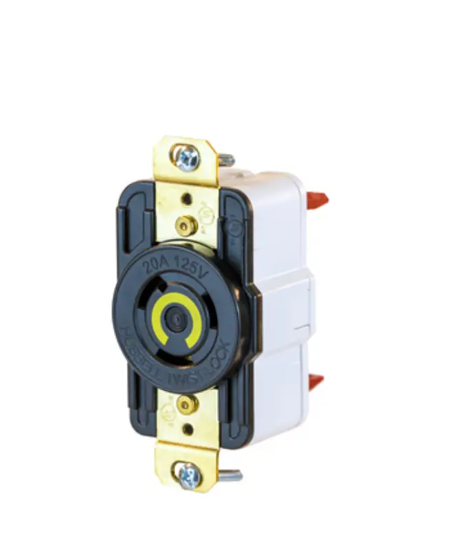 Hubbel Twist Lock Edge Screwless Termination Receptacles Installation Guide