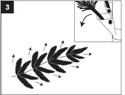 Holiday LIVING L20T6-70LD3K3 7 Ft LED Pre-Lit Flocked Pencil Tree-4