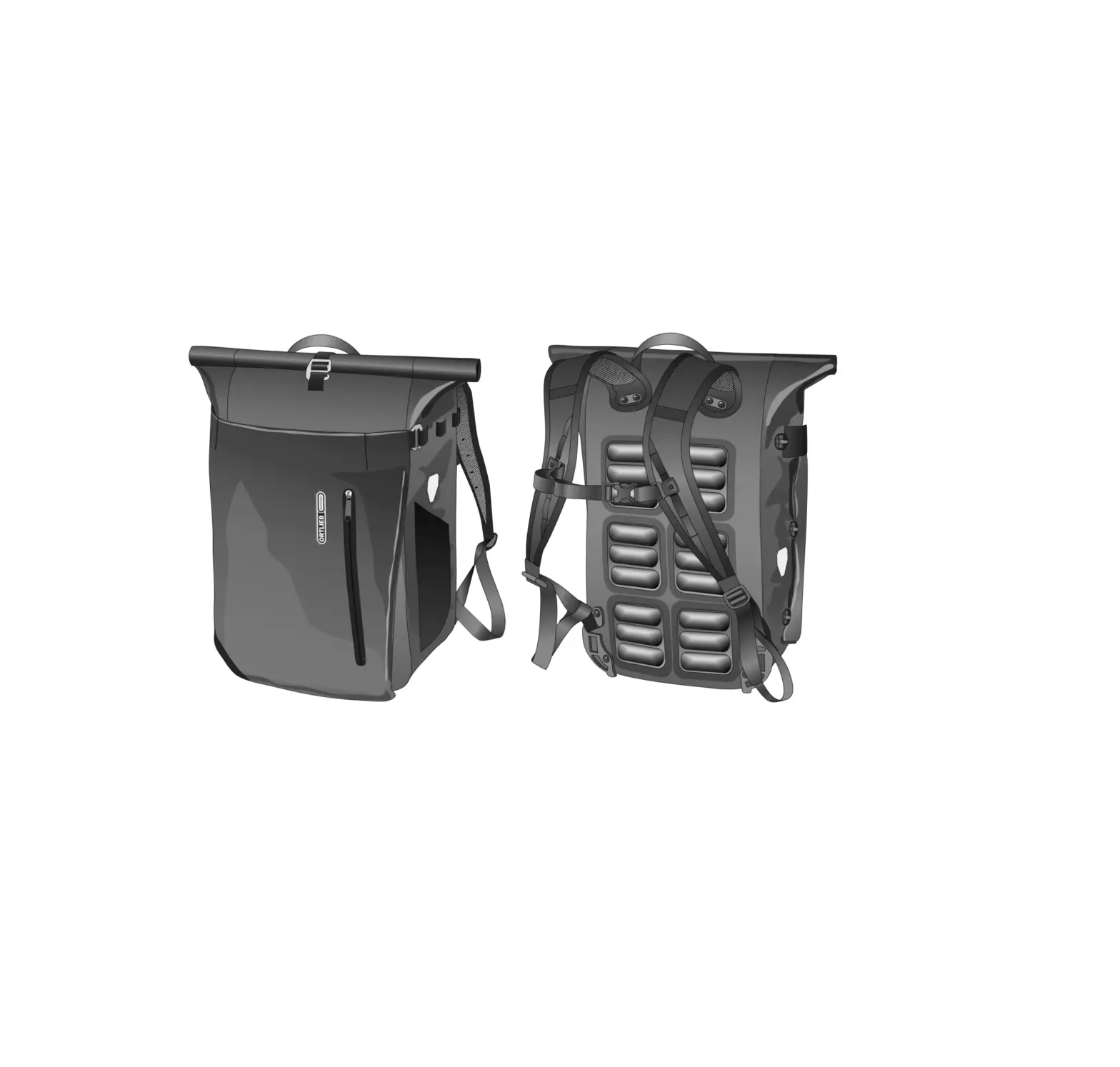 Ortlieb Vario Ps Ql2.1 Bike Pannier Backpack Instruction Manual