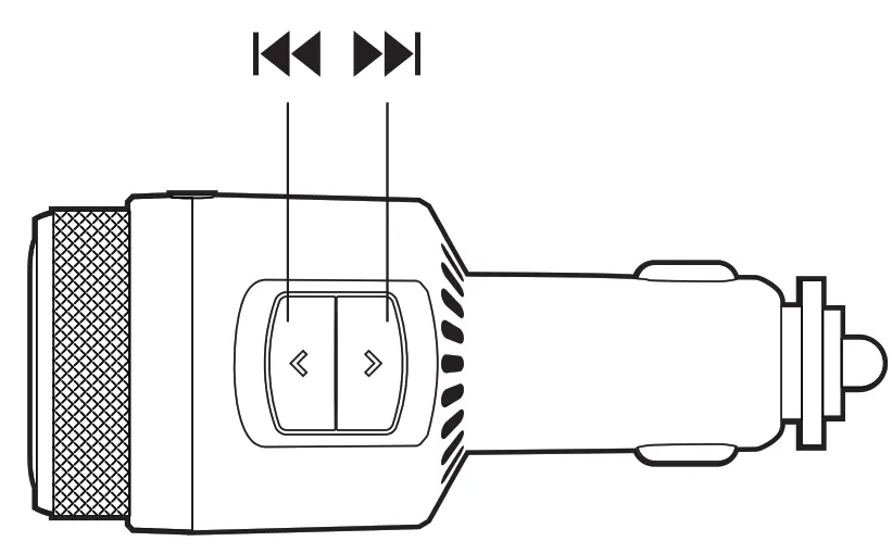 NGS Spark BT Hero Hands Free FM Transmitter with Bluetooth - 10