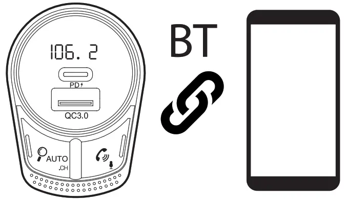 NGS Spark BT Hero Hands Free FM Transmitter with Bluetooth - 13