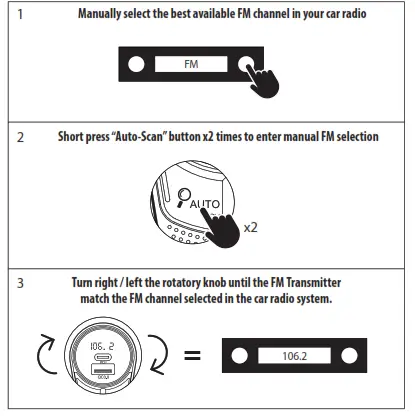 NGS Spark BT Hero Hands Free FM Transmitter with Bluetooth - 5