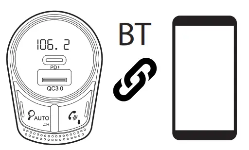 NGS Spark BT Hero Hands Free FM Transmitter with Bluetooth - 6