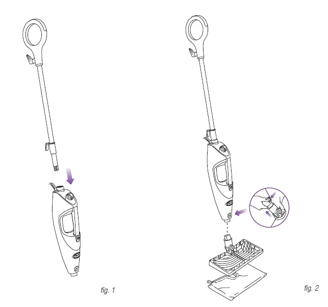 Assembling Your Steam Mop