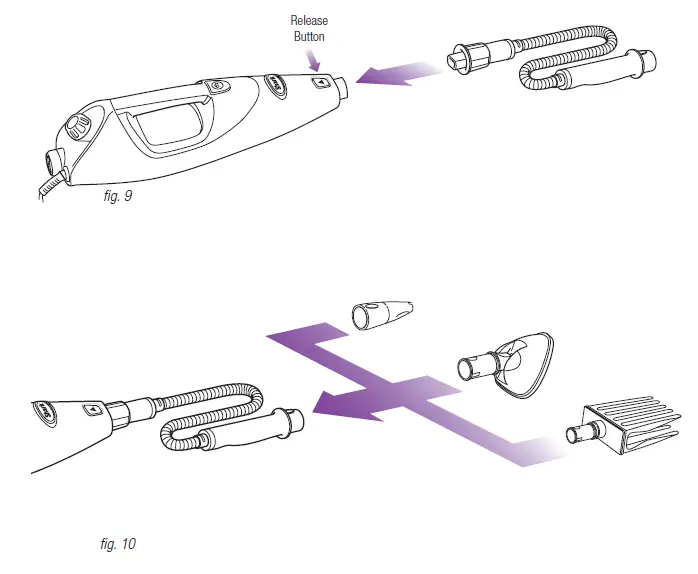 Removable Handheld Steamer