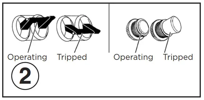 Make sure nothing is plugged into power outlets 1