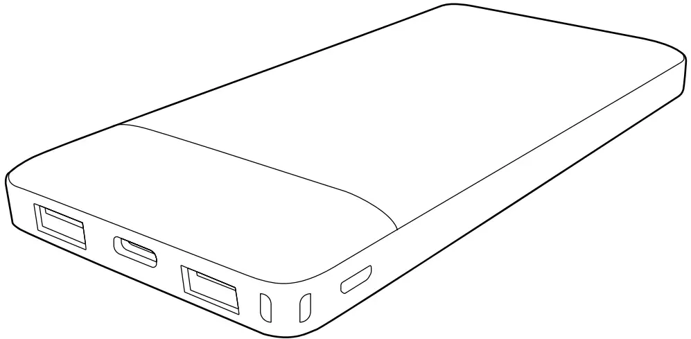 alza power APW-PBPA10PD 10000 mAh Power Bank