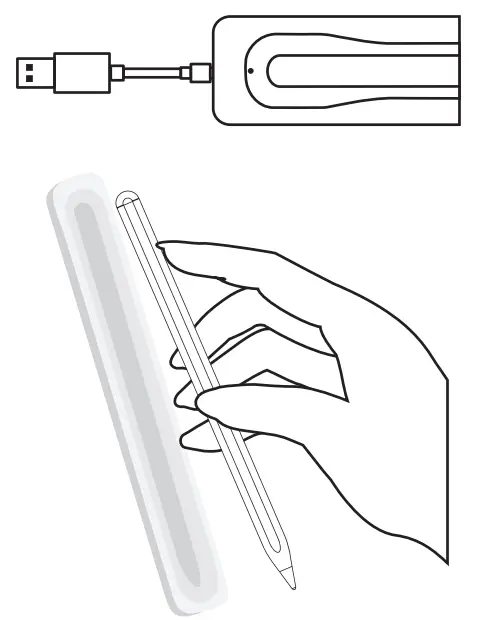 Shenzhen Zhongyanhai Electronic Technology Z06 Stylus Pen Charging Box - charging 1