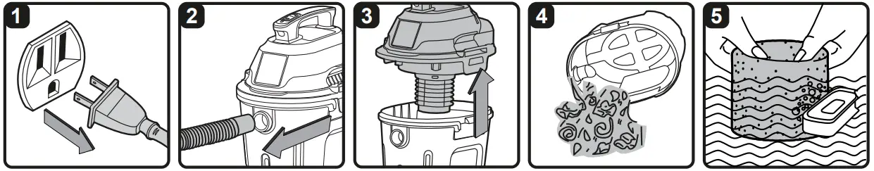 Armor-All-‎AA255-2-Peak-HP-Wet-Dry-Utility-Shop-Vacuum-fig-8