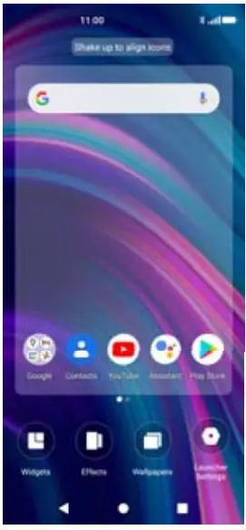 BOLD N2 Smartphone - Home screen