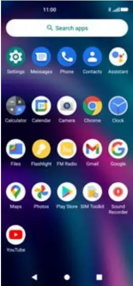 BOLD N2 Smartphone - Long press the widget1