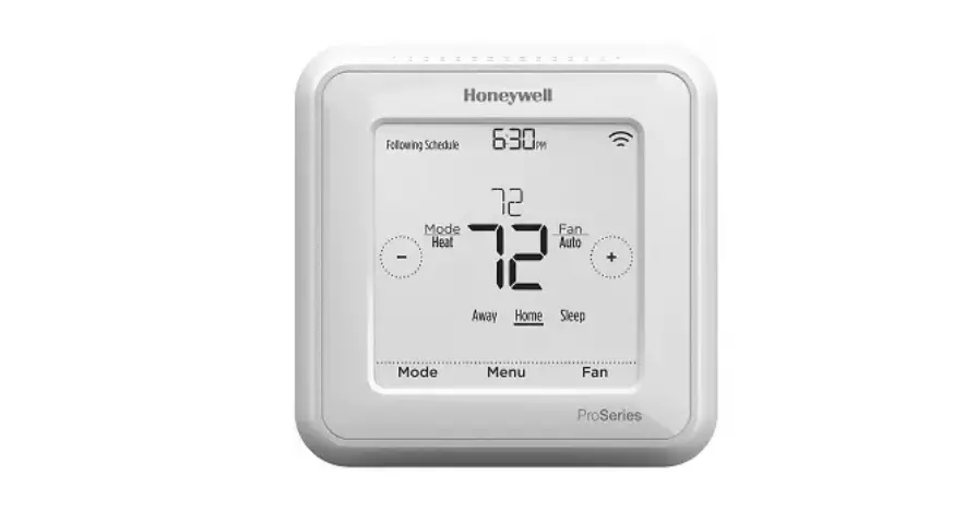 Honeywell Home (resideo) T6 Pro Z-wave Programmable Thermostat Th6320zw2003 Manual