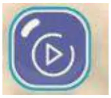 KCA-1330 Digital Kids Camera Function Icon