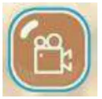 KCA-1330 Digital Kids Camera Function Icon