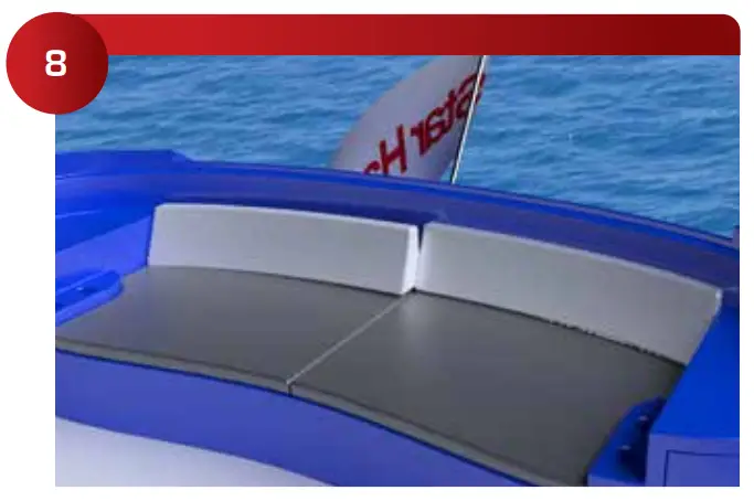 Star Hanger 349 Upholstery Mount and 224 Galaxy Seat Cushion-fig7