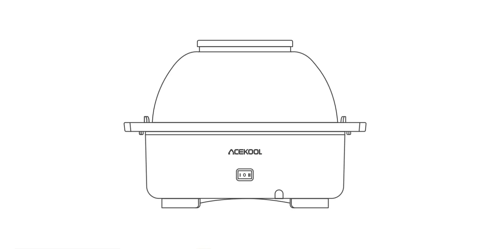 Acekool Pa3 Popcorn Maker Instruction Manual