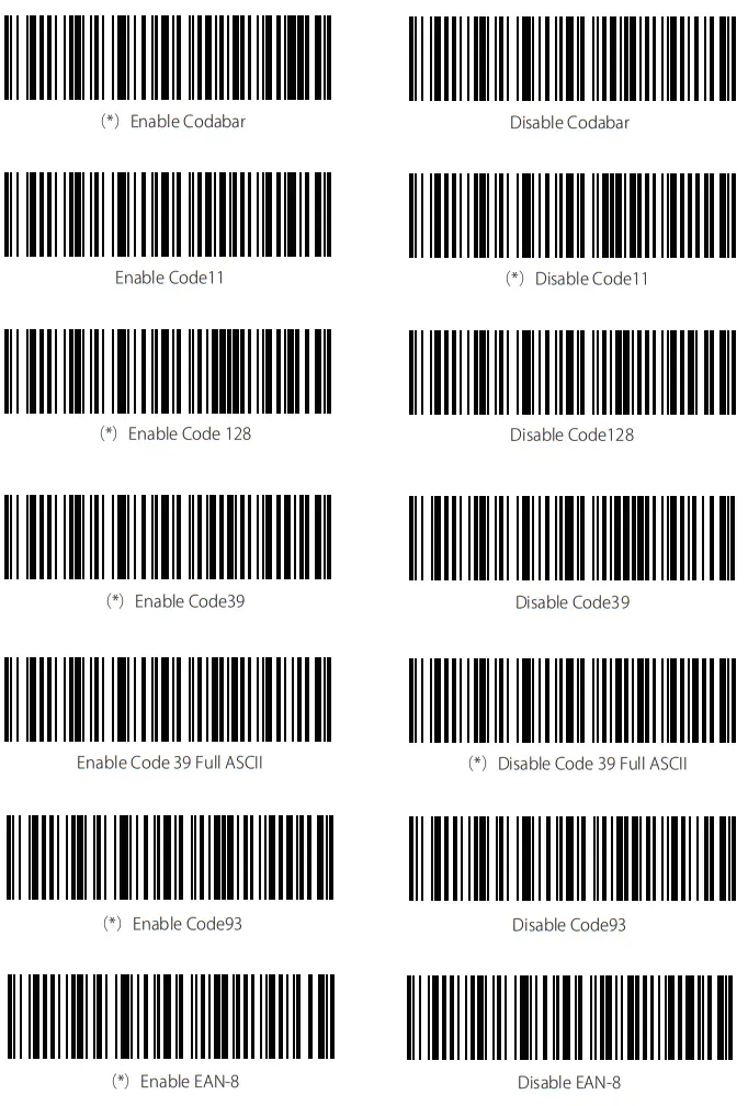 inateck P6 Barcode Scanner - bar code 14