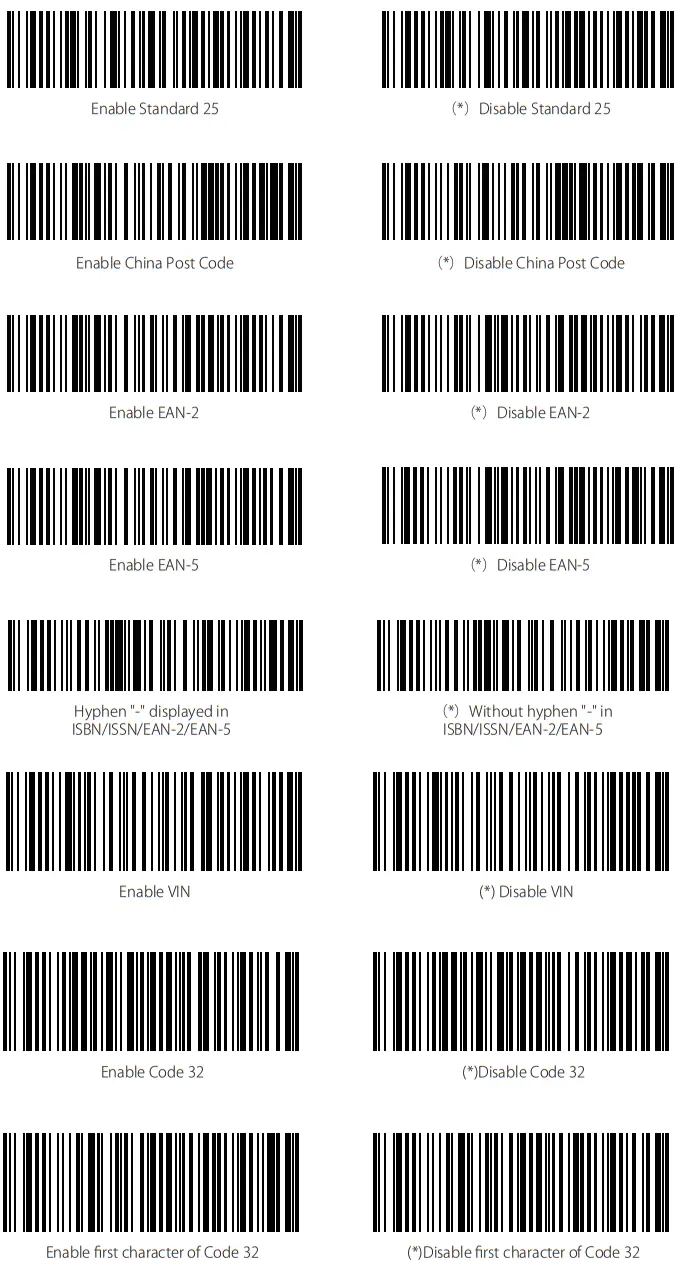 inateck P6 Barcode Scanner - bar code 18