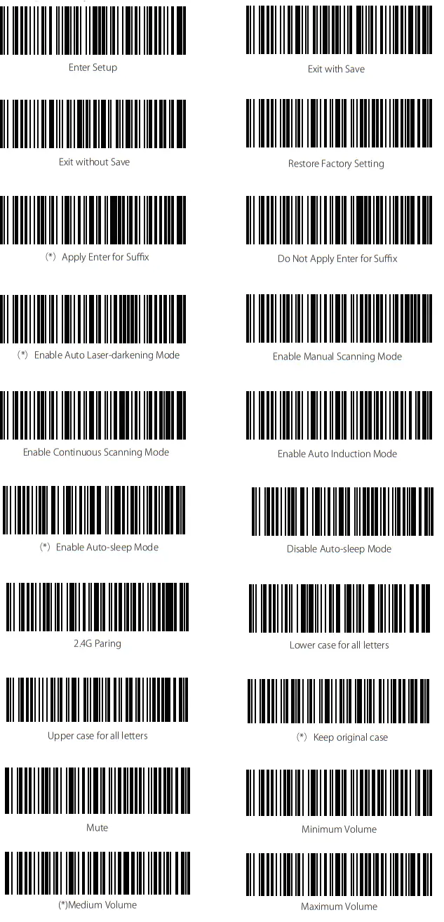 inateck P6 Barcode Scanner - bar code