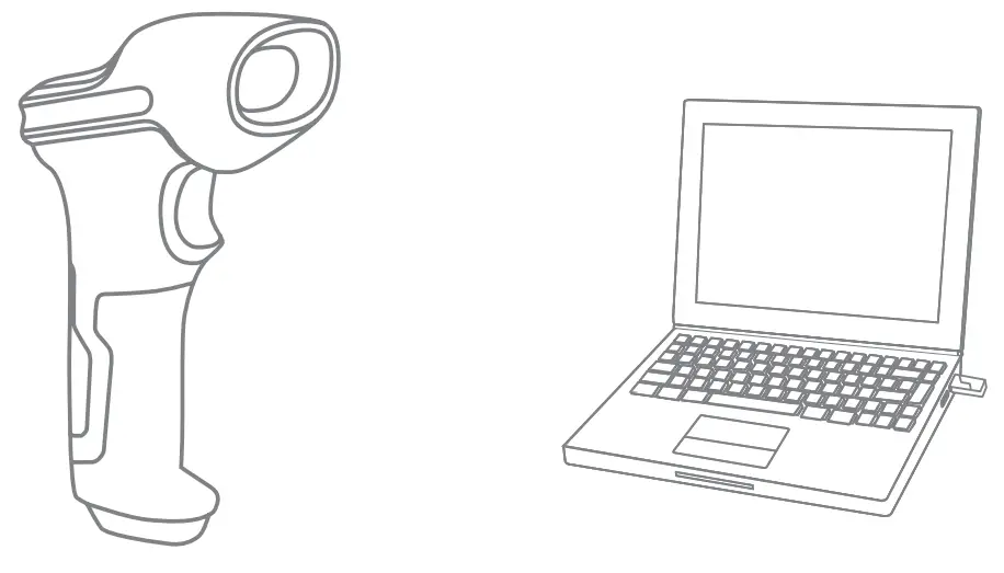 inateck P6 Barcode Scanner - fig 2