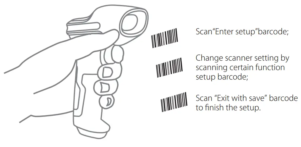 inateck P6 Barcode Scanner - fig 4