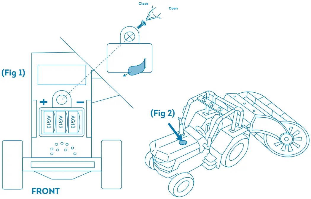 DRIVEN by BATTAT WH1310 Micro Countryside Fleet Flotte Miniature Campagne - TRACTOR