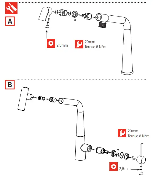 FRANKE-FG-5185-ICON-Black-Matt-Kitchen-Faucet-FIG-9