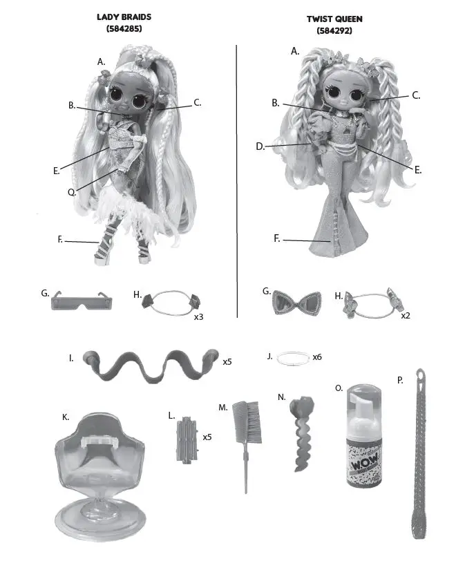 LOL-Surprise-586784-OMG-Fashion-Show-Hair-Edition-Twist-Queen-Fashion-Doll-FIG-1