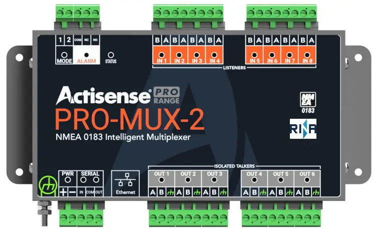 Actisense PRO-MUX-2 Multiplexe Professional Type Approved -