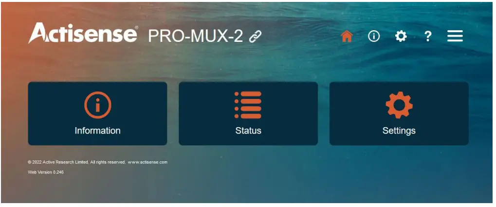 Actisense PRO-MUX-2 Multiplexe Professional Type Approved - details regarding