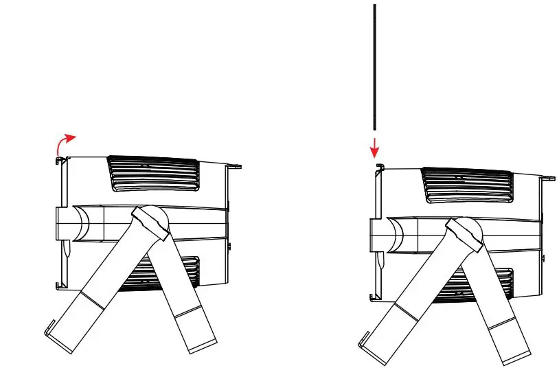 ADJ ENCORE Z7LP versatile LED Instruction Manual - GEL FRAME
