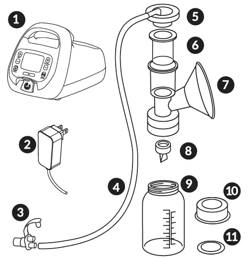 Ameda-Pearl-Electric-Breast-Pump-11