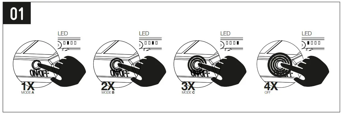 eZ solar GL021BEZ LED Solar Premium Wall Light - COMMISSIONING 1