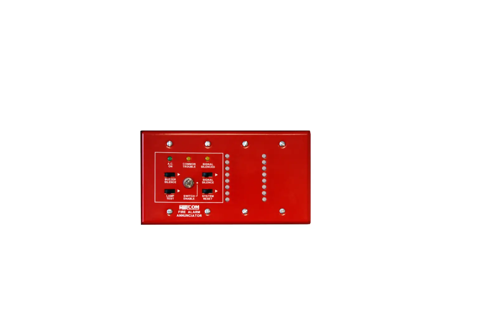 Mircom Ram-216 Remote Multiplex Annunciator Panel Instruction Manual
