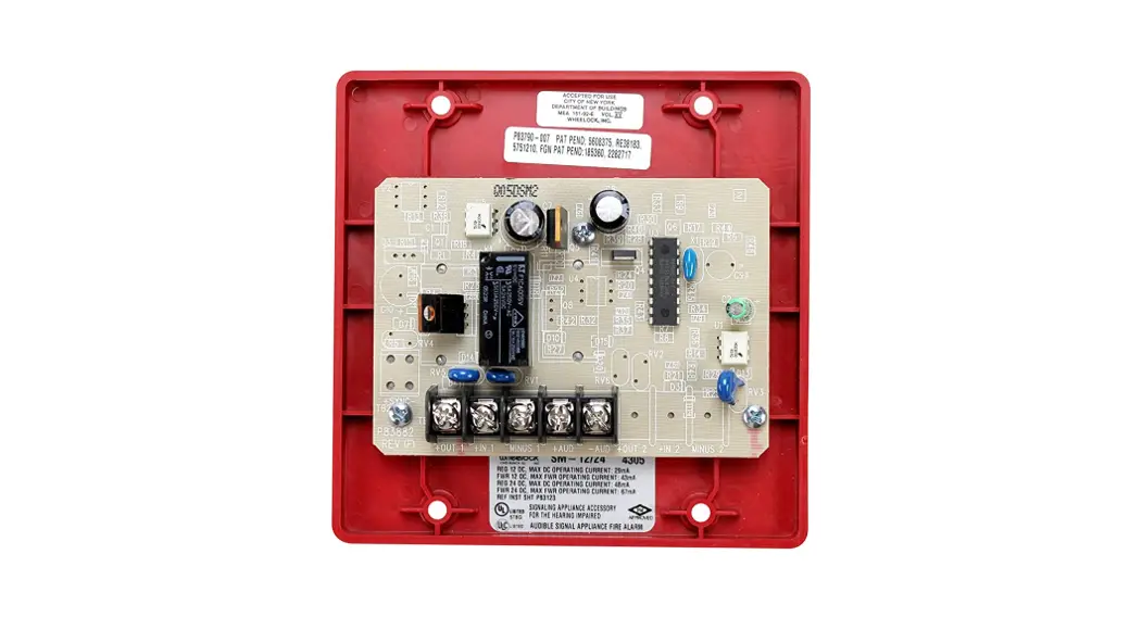 Notifier Wheelock Sm Series Synchronization Sync Module Instruction Manual