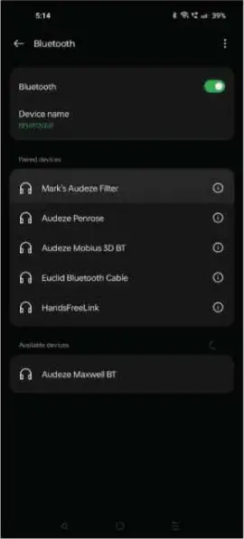 AUDEZE Maxwell - Bluetooth Connection 3
