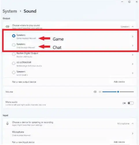 AUDEZE Maxwell - G.ame Chat mixer