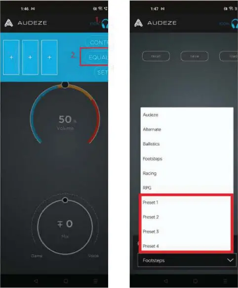 AUDEZE Maxwell - Mobile app