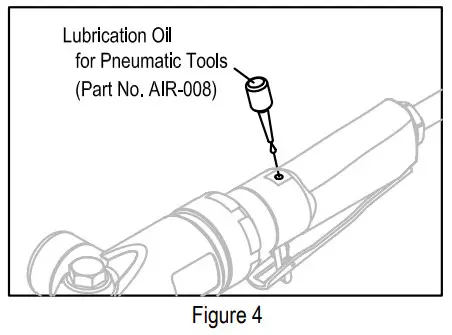 ALPHA PSG-125 5 Inch Pneumatic Angle Grinder - OVERVIEW 4