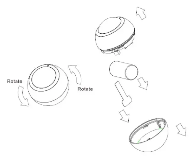 Philio PHIEPSP05-D Single Function PIR Sensor - Installation