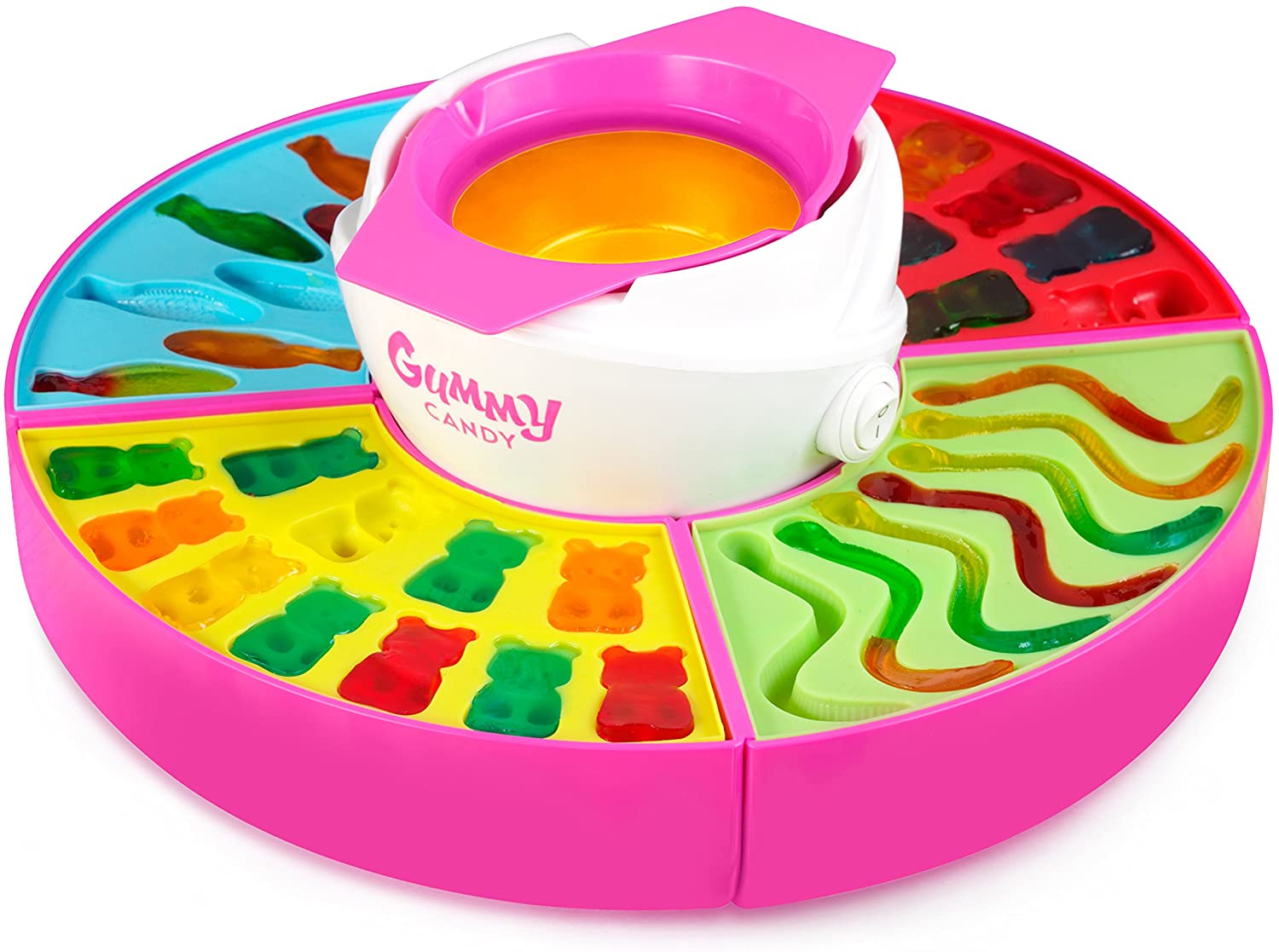 NOSTALGIA NGCM6 Giant Gummy Candy Maker