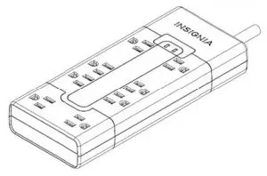 INSIGNIA NS-HW503 8-Outlet Surge Protector