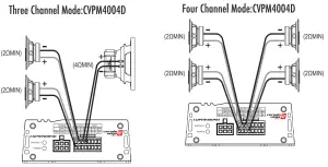 CERWIN-VEGA CVPM4004D Digital Mini Amplifier - Diagrams01