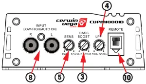 CERWIN-VEGA CVPM4004D Digital Mini Amplifier - Features1