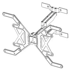 hama 118064 TV Wall Bracket